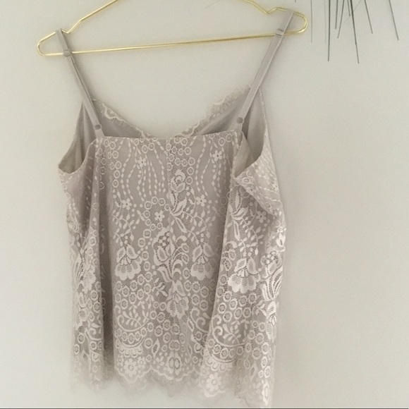 🤍Moda Internacional Lace Adjustable Straps Top - Picture 12 of 12